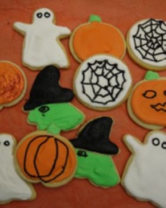 Straszne ciasteczka na Halloween (źródło: nigella.com)