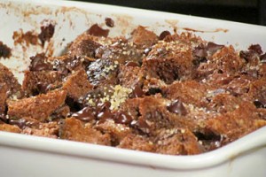 Pudding z ciemnej czekolady i chleba (źródło: TLC)