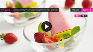 Domowe lody truskawkowo-jogurtowe na 3 sposoby (źródło: kuchnialidla.pl)