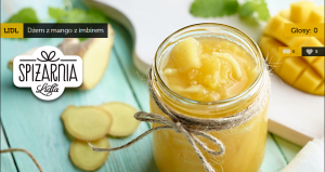 Dżem z mango z imbirem (źródło: kuchnialidla.pl)
