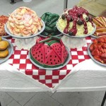 Tort stół z jedzeniem - Słodki biznes (źródło: tlc.howstuffworks.com)